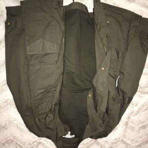 Army green jacket